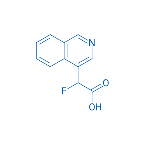 2-Fluoro-2-(isoquinolin-4-yl)acetic acid 1g