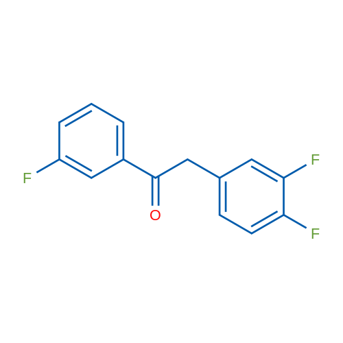 2-(3,4-Difluorophenyl)-1-(3-fluorophenyl)ethanone 1g