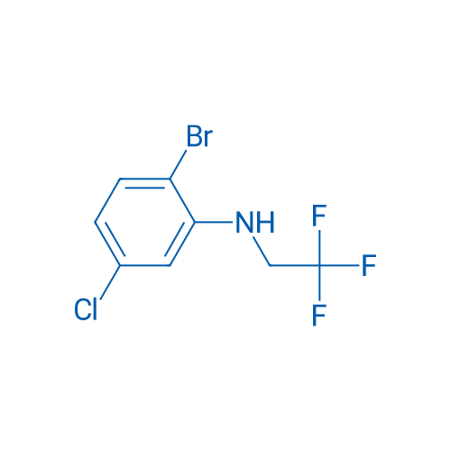 2-Bromo-5-chloro-n-(2,2,2-trifluoroethyl)aniline 1g