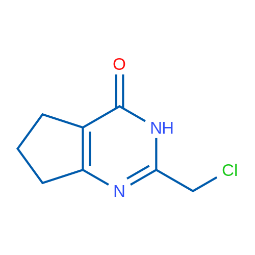 2-(Chloromethyl)-6,7-dihydro-3H-cyclopenta[d]pyrimidin-4(5H)-one 1g