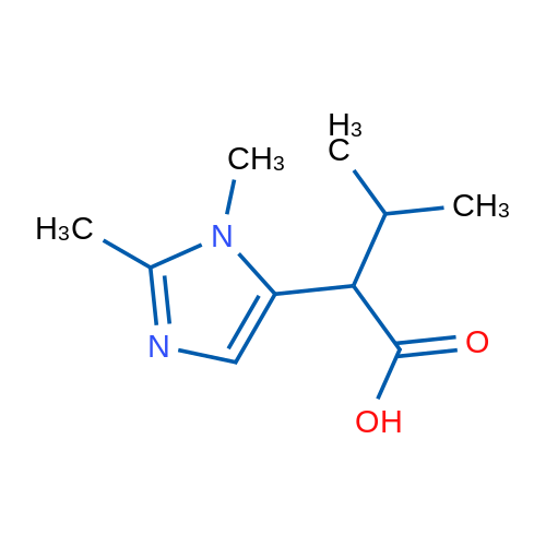 2-(1,2-Dimethyl-1H-imidazol-5-yl)-3-methylbutanoic acid 1g