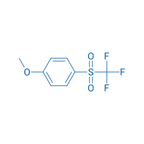 1-Methoxy-4-((trifluoromethyl)sulfonyl)benzene 1g