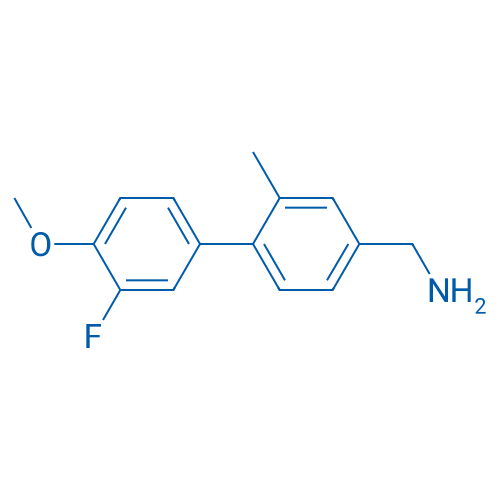 (3'-Fluoro-4'-methoxy-2-methyl-[1,1'-biphenyl]-4-yl)methanamine 5g