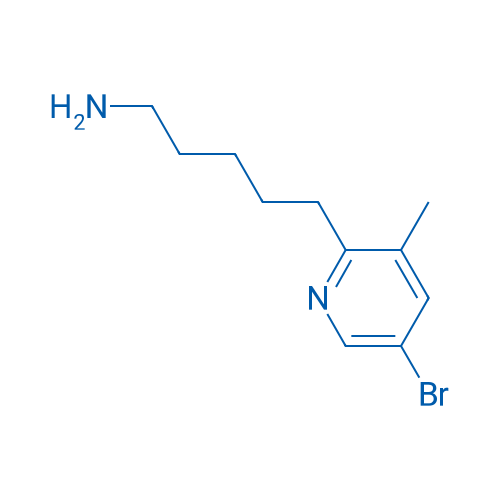 5-(5-Bromo-3-methylpyridin-2-yl)pentan-1-amine 5g