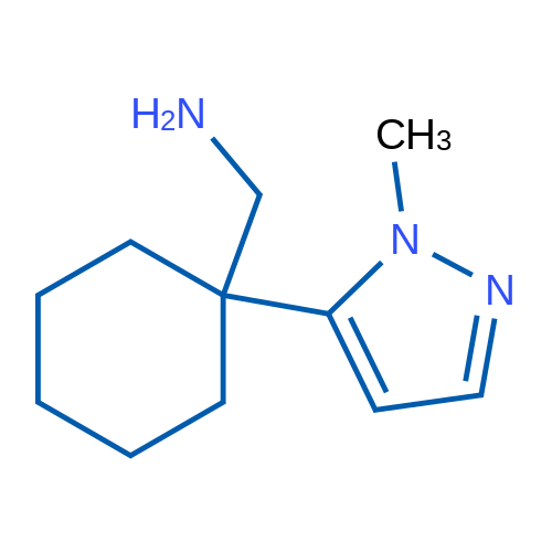 [1-(1-Methyl-1H-pyrazol-5-yl)cyclohexyl]methanamine 1g