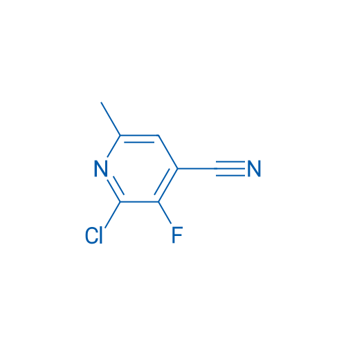 2-Chloro-3-fluoro-6-methylisonicotinonitrile 100mg