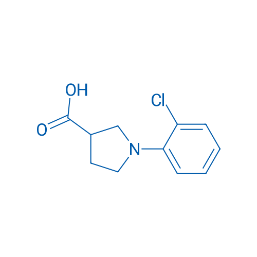 1-(2-Chlorophenyl)pyrrolidine-3-carboxylic acid 50mg