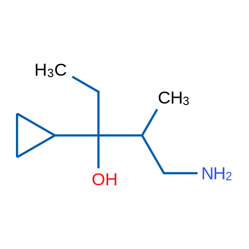 1-Amino-3-cyclopropyl-2-methylpentan-3-ol 1g