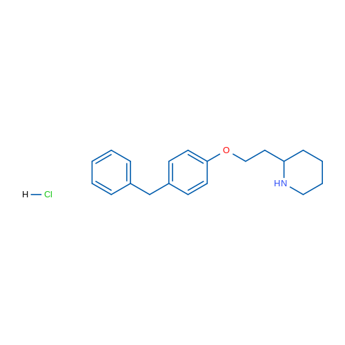 2-(2-(4-Benzylphenoxy)ethyl)piperidine hydrochloride 5g