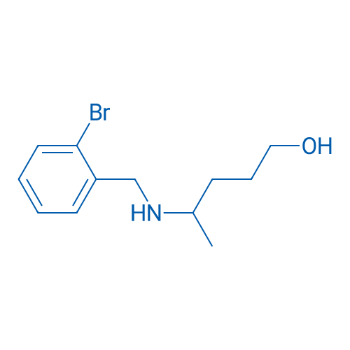 4-{[(2-bromophenyl)methyl]amino}pentan-1-ol 50mg