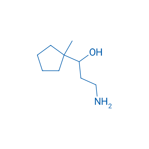 3-Amino-1-(1-methylcyclopentyl)propan-1-ol 1g