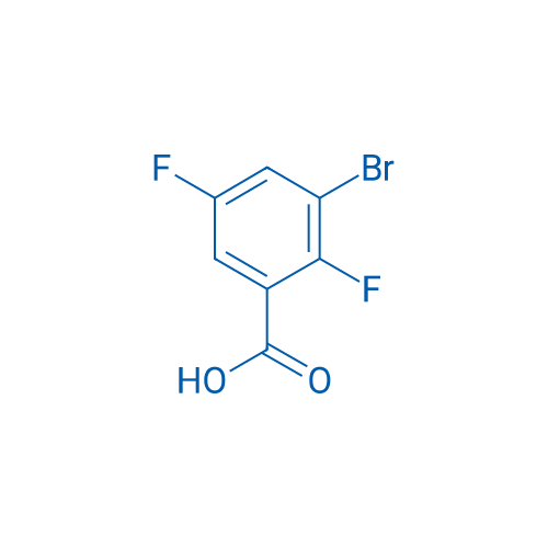 3-Bromo-2,5-difluorobenzoic acid 1g