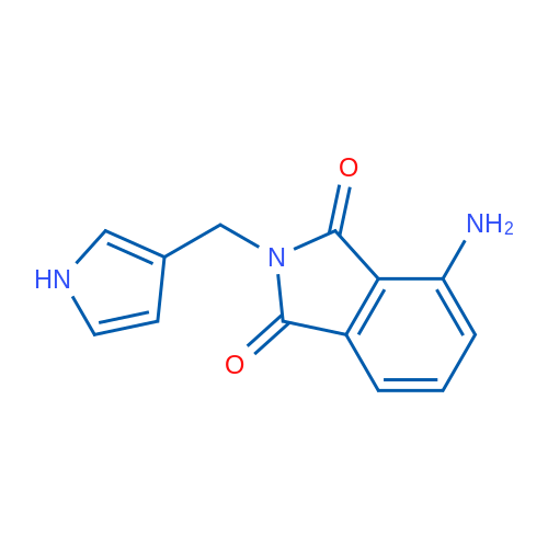 4-Amino-2-[(1H-pyrrol-3-yl)methyl]-2,3-dihydro-1H-isoindole-1,3-dione 1g