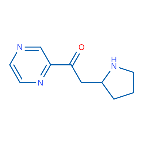 1-(Pyrazin-2-yl)-2-(pyrrolidin-2-yl)ethan-1-one 1g