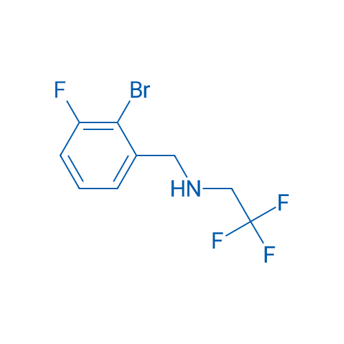 N-(2-Bromo-3-fluorobenzyl)-2,2,2-trifluoroethan-1-amine 5g