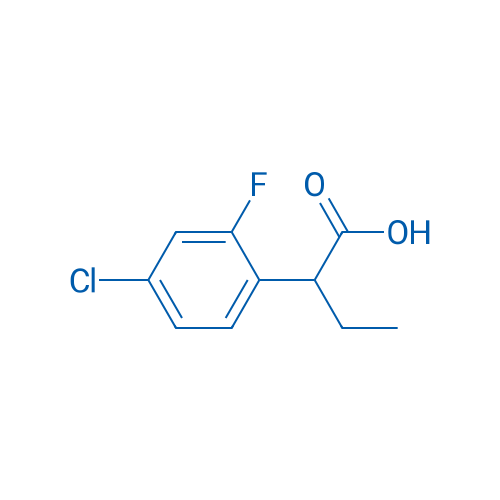 2-(4-Chloro-2-fluorophenyl)butanoic acid 1g