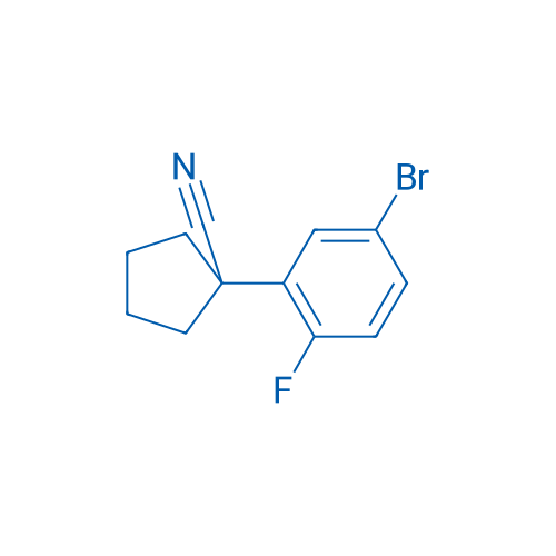 1-(5-Bromo-2-fluorophenyl)cyclopentane-1-carbonitrile 1g