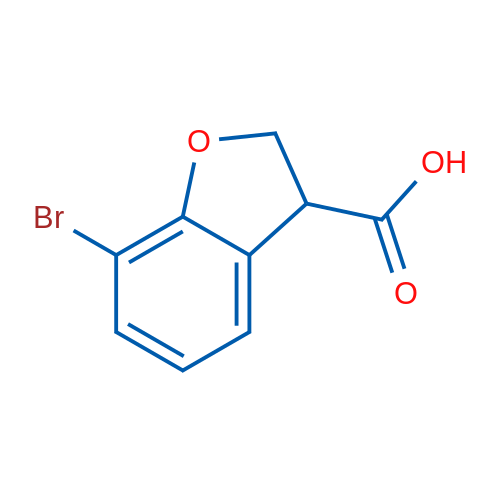 7-Bromo-2,3-dihydro-1-benzofuran-3-carboxylic acid 1g