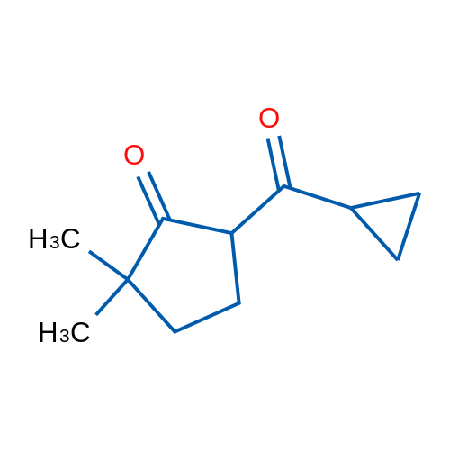 5-Cyclopropanecarbonyl-2,2-dimethylcyclopentan-1-one 1g