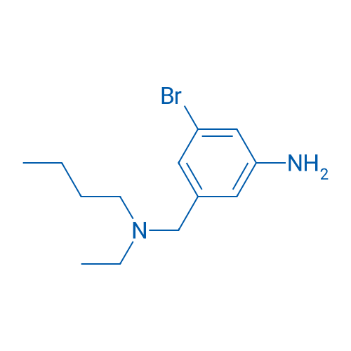 3-Bromo-5-((butyl(ethyl)amino)methyl)aniline 1g