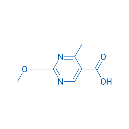 2-(2-Methoxypropan-2-yl)-4-methylpyrimidine-5-carboxylic acid 1g