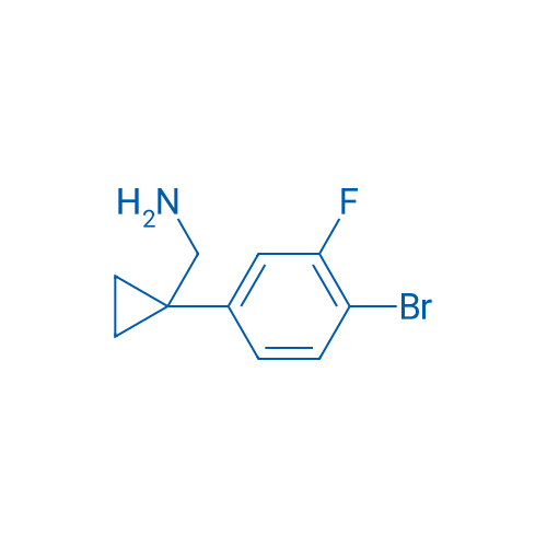 (1-(4-Bromo-3-fluorophenyl)cyclopropyl)methanamine 1g