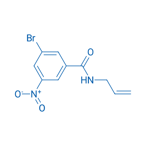 N-Allyl-3-bromo-5-nitrobenzamide 5g