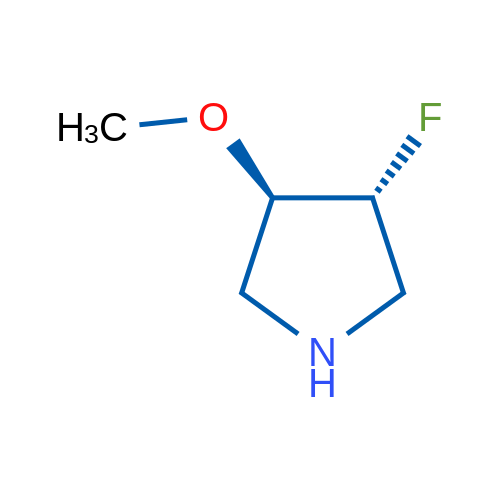 (3R,4R)-3-Fluoro-4-methoxypyrrolidine 100mg