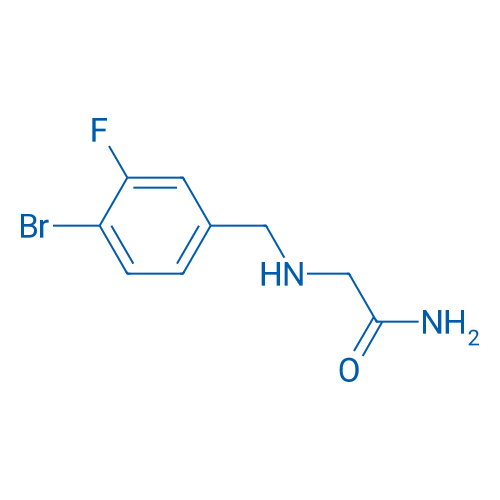 2-((4-Bromo-3-fluorobenzyl)amino)acetamide 1g