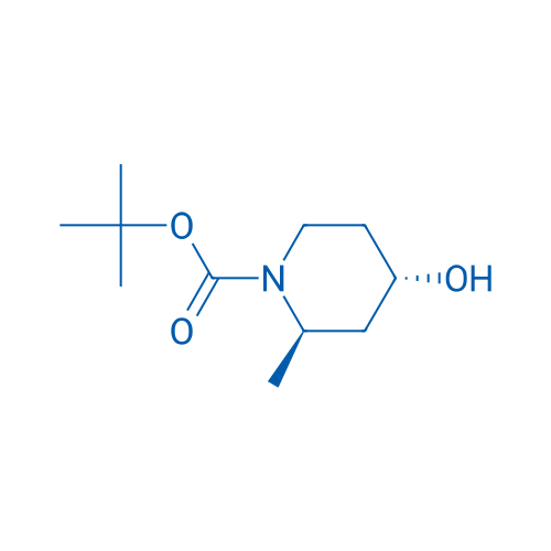 (2R,4S)-rel-tert-Butyl 4-hydroxy-2-methylpiperidine-1-carboxylate 100mg