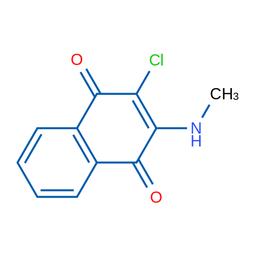 2-Chloro-3-(methylamino)naphthalene-1,4-dione 1g
