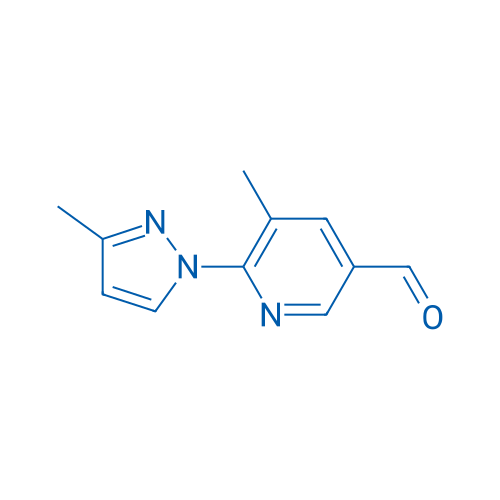 5-Methyl-6-(3-methyl-1h-pyrazol-1-yl)pyridine-3-carbaldehyde 1g