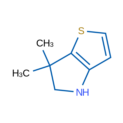 6,6-Dimethyl-4H,5H,6H-thieno[3,2-b]pyrrole 1g