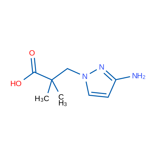 3-(3-Amino-1h-pyrazol-1-yl)-2,2-dimethylpropanoic acid 1g