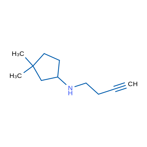 N-(but-3-yn-1-yl)-3,3-dimethylcyclopentan-1-amine 1g