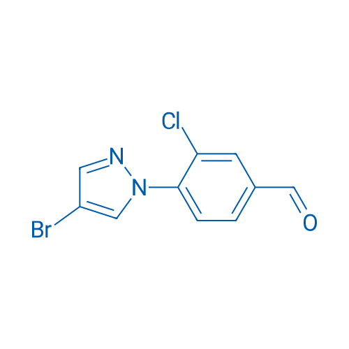 4-(4-Bromo-1H-pyrazol-1-yl)-3-chlorobenzaldehyde 1g