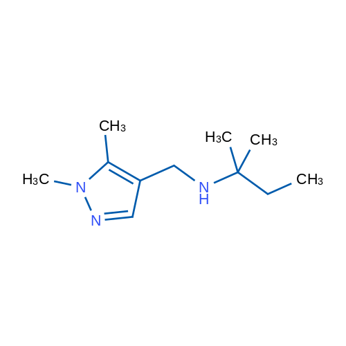 [(1,5-Dimethyl-1H-pyrazol-4-yl)methyl](2-methylbutan-2-yl)amine 1g