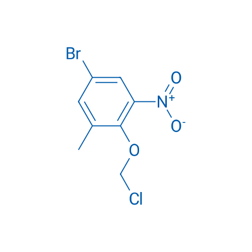5-Bromo-2-(chloromethoxy)-1-methyl-3-nitrobenzene 1g