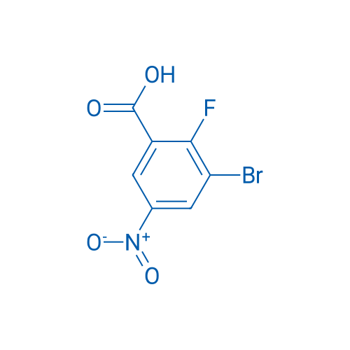 3-Bromo-2-fluoro-5-nitrobenzoic acid 250mg