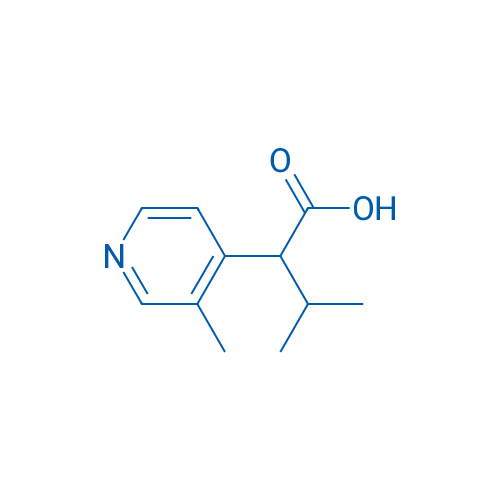 3-Methyl-2-(3-methylpyridin-4-yl)butanoic acid 1g