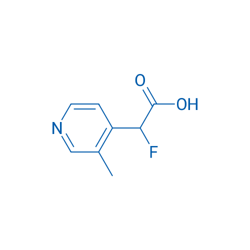 2-Fluoro-2-(3-methylpyridin-4-yl)acetic acid 1g