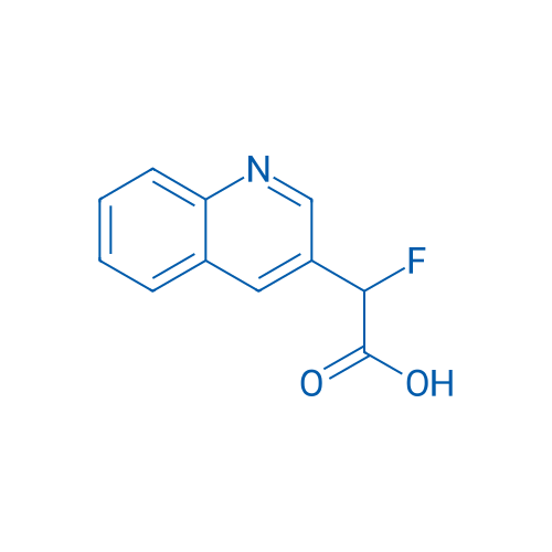 2-Fluoro-2-(quinolin-3-yl)acetic acid 1g