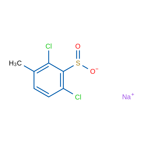 Sodium 2,6-dichloro-3-methylbenzene-1-sulfinate 1g
