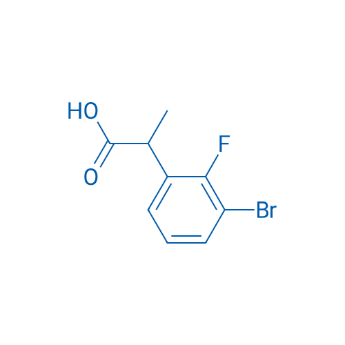 2-(3-Bromo-2-fluorophenyl)propanoic acid 100mg