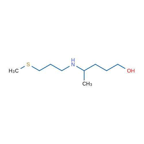 4-{[3-(methylsulfanyl)propyl]amino}pentan-1-ol 1g