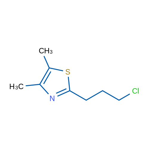 2-(3-Chloropropyl)-4,5-dimethyl-1,3-thiazole 1g