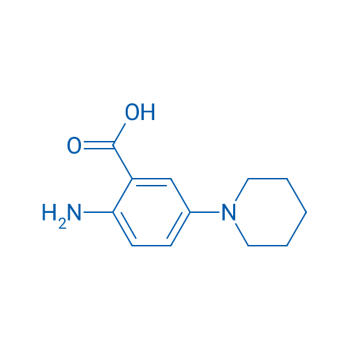 2-Amino-5-(1-piperidinyl)-benzoic acid 250mg