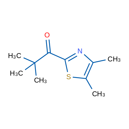 1-(Dimethyl-1,3-thiazol-2-yl)-2,2-dimethylpropan-1-one 5g