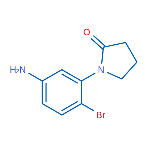 1-(5-Amino-2-bromophenyl)pyrrolidin-2-one 5g