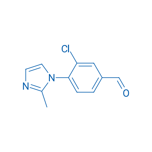 3-Chloro-4-(2-methyl-1h-imidazol-1-yl)benzaldehyde 1g